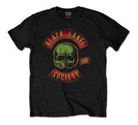 Black Label Society T Shirt Skull Band Logo Official Mens Black S