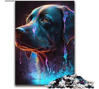 Black Labrador 2000 Piece Jigsaw Puzzle for Adults Teens, Challenging Game Gifts for Is Ideal As A Gift for The Whole Family (70x100cm)