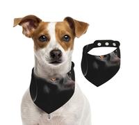 Black Labrador Dog Bandanas,Summer Bandanas for Dogs Washable Adjustable Dog Triangle Scarf Bibs Cute Pet Bibs for Medium Large Dogs Puppy and Cats Large