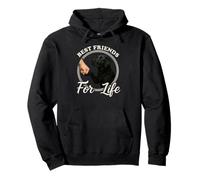 Black Labrador Dog Lover Design Beautiful Black Lab Pullover Hoodie
