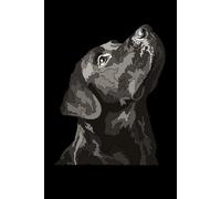 Black Labrador Notebook: Black Labrador Retriever Composition Notebook 120 Blank Pages 6x9 Labrador Gift Book for Women Mommy Girl Men Daddy Dog Lover