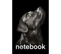 Black Labrador Notebook: Labrador Retriever Composition Notebook 120 Grid Ruled Graph Pages 6x9 Labrador Gift Book for Women Mommy Girl Men Daddy Dog Lover