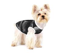 Black Labrador Puppy Art,Cotton Sleeveless Pet T-Shirt Soft Stretchy Puppy Breathable Vest,S