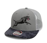 Black Labrador Retriever Dog Training Cap, ComfortSnap Snapback, Mesh Back Duck Dog Cap