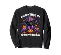 Black Labrador Retriever Halloween Is My Favorite Holiday Sweatshirt