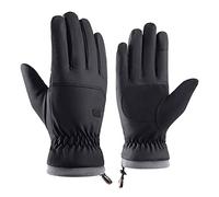 Black Lace Gloves Halloween And Garden Tools And WindproofGloves Watertight Outdoor Gloves Winter Non Slip Adult's Riding Warm Gloves Thornproof Gardening Gloves Black Lace Gloves (Black, One Size)