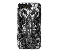 Black-Lace gothic-dress-style Occult Dragons Goth-Pattern Case for iPhone SE (2020) / 7/8