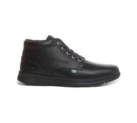 Black Lace Hi Boot- male- Kickers- Lace-up Boots- Black- 3 UK- Shoes 3 UK