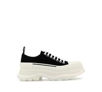 Black Lace-Up Chunky Sole Shoes - female - Alexander McQueen - Sneakers - Black - 3 UK - Shoes 3 UK