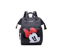 (Black) Large Mummy Baby Diaper Nappy Minnie Backpack UK