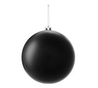 Black Large Shatterproof Bauble