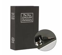 (Black, Large) Youngshion The New English Dictionary Book Safe Diversion Secret Security Box with Key Lock for Cash Money Box Jewellery Hidden