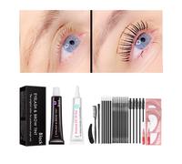 Black Lash Tint Kit Keratin Black Eyelash Dye and Eyebrow Tint 6 Week Voluminous Brow Tint Tinting Look For Lash Perm/Lift/Lamination Treatmen