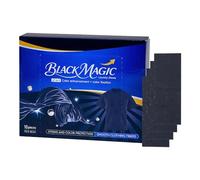 Black Laundry Dyeing Towels - Pack of 16 ToneMaster Fibre Pigment Restoration, Washing Drum Support | Refreshing Black Clothes, Recolouring Home Textiles, For Trouser And Sleeve Edges