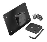 Black Laydown Licence/Number Plate Mount Holder for Harley-Davidson/Custom