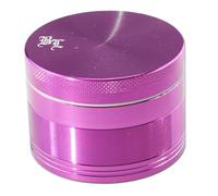 Black Leaf® Aluminium Grinder 4-Piece 55 mm Diamond Cut Magnetic Closure Purple