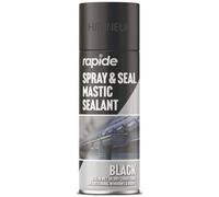 Black Leak Sealer Spray - 400ml - Tough Waterproof Sealant - Ideal for Drain & Plastic Pipe Leaks & Cracks - Instant Repair & Long Lasting Protection - Interior & Exterior Use