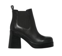 Black Leather Ankle Boots - female - Windsor Smith - Heeled Boots - Black - 5 UK - Shoes 5 UK