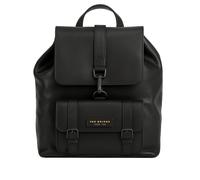 Black Leather Backpack Cesare Style - female - The Bridge - Backpacks - Black - ONE SIZE - Bags ONE SIZE