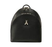 Black Leather Backpack with Double Zip Pocket - female - Patrizia Pepe - Backpacks - Black - ONE SIZE - Bags ONE SIZE
