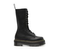 Black Leather Boots - female - Dr. Martens - Lace-up Boots - Black - 5 UK - Shoes 5 UK