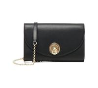 Black Leather Chain Strap Bag, female, Coccinelle, Cross Body Bags, Black, ONE SIZE, Bags ONE SIZE