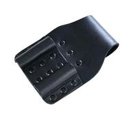 BLACK Leather DOUBLE Spanner Frog/Pocket/Pouch BBI for Scaffolding Tool Belt