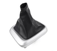 Black Leather Gear Shift Cover Compatible With For Fiat Tipo Ii From 2015 To 2024 Manual Car Interior Upgrade Replacement Part For Gear Lever Knob Boot Protection Against Wear Scratch And Fade Damage
