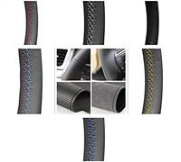 Black Leather Hand-stitched Car Steering Wheel Cover, For BMW Z4 E89 2009 2010 2011 2012 2013 2014 2015 2016 2017 2018,Black Line