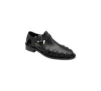 Black Leather 'Heriot' Flat Shoes Ravel Black 4