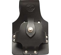 Black Leather Large Tape Holder - Connell of Sheffield