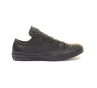 Black Leather Low Top Trainer Unisex - female - Converse - Sneakers - Black - 3 1/2 UK - Shoes 3 1/2 UK