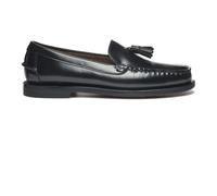 Black Leather Moccasin - female - Sebago - Loafers - Black - 4 1/2 UK - Shoes 4 1/2 UK