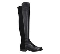 Black Leather Over The Knee Boots - female - Stuart Weitzman - Over-the-Knee Boots - Black - 3 UK - Shoes 3 UK