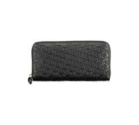Black Leather Wallet with Zipper - female - Ralph Lauren - Wallets & Cardholders - Black - ONE SIZE - Accessories ONE SIZE