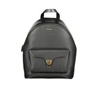 Black Leather Women Backpack Beat Generation - female - Coccinelle - Backpacks - Black - ONE SIZE - Bags ONE SIZE