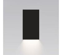 Black LED Geometry Wall Sconce, Metal Modern Nordic Wall Light Fixture for Indoor, Bedroom Bedside Living Room Hallway Dining Room Rectangle Wall Lamps - 3000K Warm Light