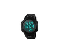 (Black) Led Herrenuhr Skmei Digital Sport Wasserdicht Schwarz Mit Armbanduhr Datum