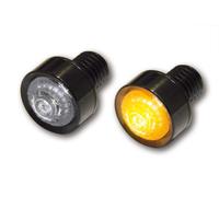 Black LED Mini Micro Indicator Mono M10 Installation ALU Housing
