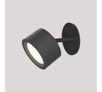 Black LED Rechargeable Battery Operated Wall Light