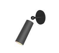 Black LED Rechargeable Battery Operated Wall Light