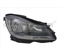Black Left Headlight for Mercedes W204 ESTATE 2011/10 -