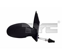 Black Left Side Mirror TYC Fits SMART Cabrio City-Coupe 0000595V017C22A00
