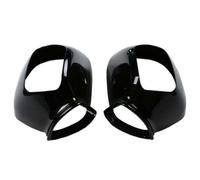 Black Left Side Rear View Mirror Case Cover Compatible With GOLDWING GL1800 2001 2017