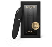 (Black) LELO MIA 3 Female Personal Massager, Mini Vibrator Quiet With 8 Pleasure Settings And an Updated Petite Design