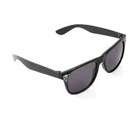 Black Lens Geek Glasses - Wayfarer Style Sunglasses Blues Brothers - Perfect for World Book Day School Book Week Fancy Dress - Pack Of 12