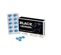 BLACK LEOPARD Blue 1000mg | Stronger | Longer | Harder | Performance | Extra Strength Enhancing Pills, Stamina Endurance Booster Supplement Pills for Men | 10 Ginseng Tablets