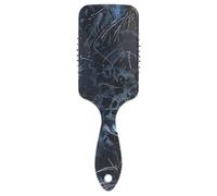 Black Leopard cute long hair brush Designed head massager for short hair with Ergonomic handle cepillo para cabello de mujer