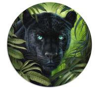 Black Leopard Jigsaws 1000 Pieces for Adults Paper Jigsaw Puzzles Family Interaction & Brain Challenge, Family Activity Challenge 1000pcs (67.5x67.5cm)