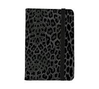 Black Leopard Passport Holder, Pu Leather Travel Document Holder Organiser, Holiday Essentials for Men, Mens Holiday Essentials, Ducument for Passports Tickets Money Boarding Passes, ID Card Cover